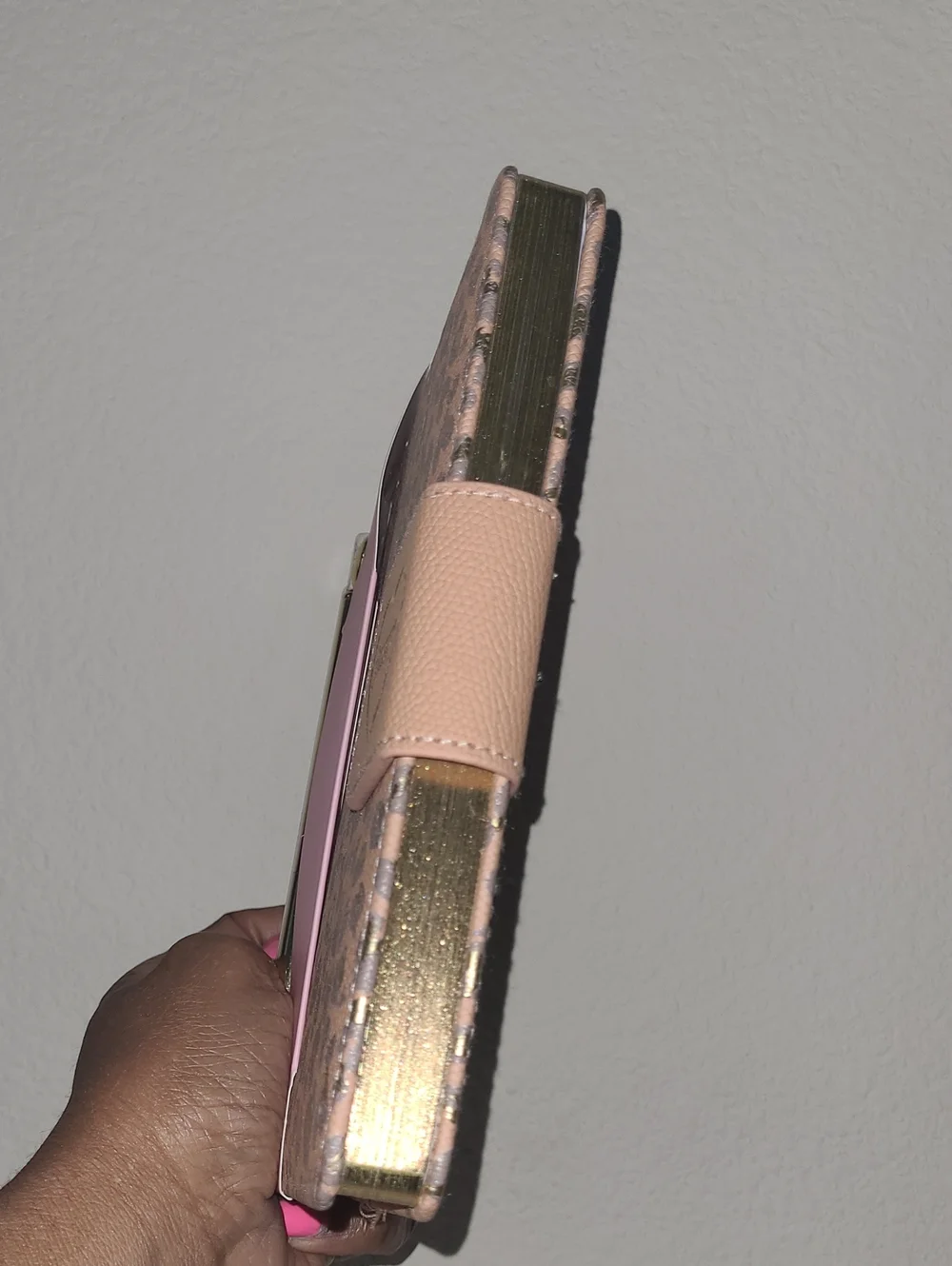 Juicy Couture Pink Notebook with Gold Heart Pen